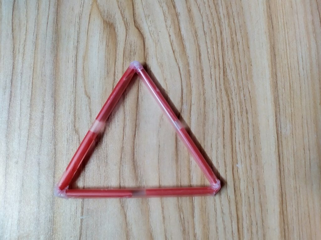 DIY Betta Feeding Ring (Triangle) Step 8
