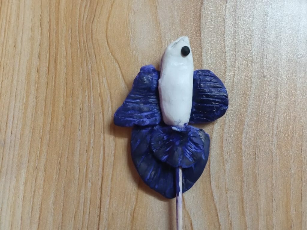 diy betta flare stick step 11