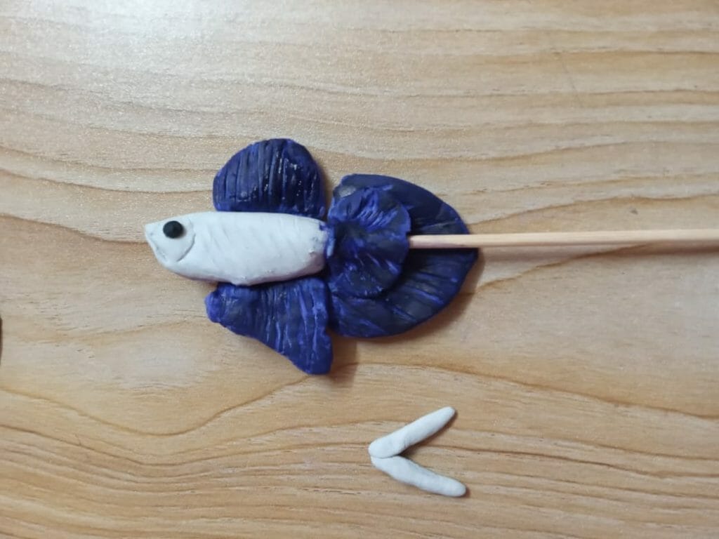 diy betta flare stick step 13