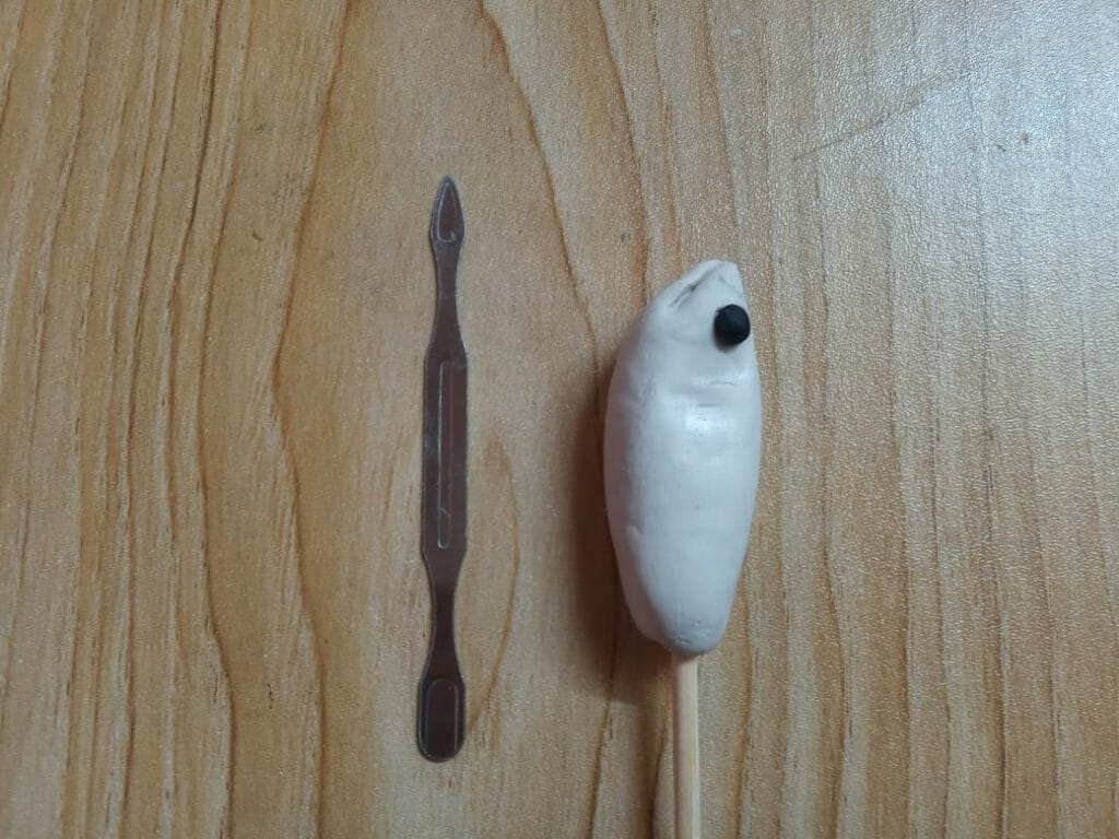 diy betta flare stick step 7