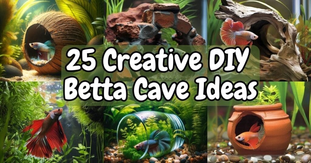 25 Creative DIY Betta Cave Ideas