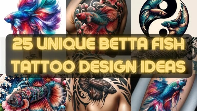 25 Unique Betta Fish Tattoo Design Ideas For Creative Owners