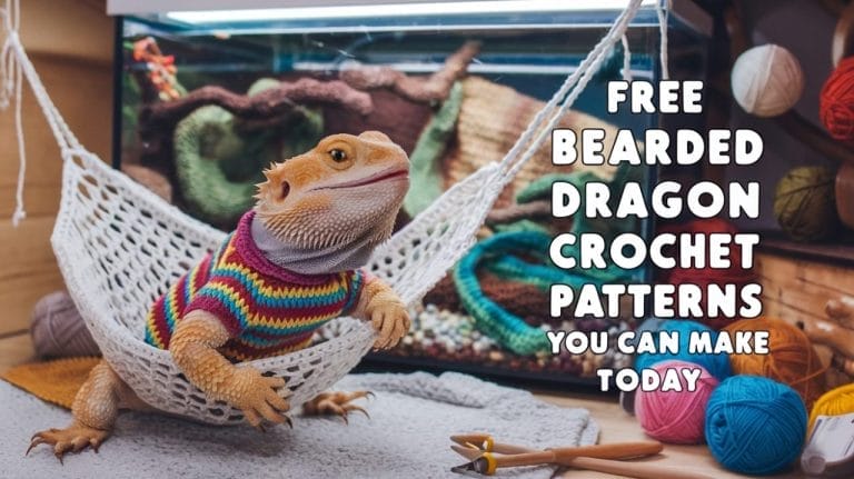 Free Bearded Dragon Crochet Patterns You Can Make Today
